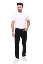 Load image into Gallery viewer, Mid Rise Narrow Fit Black Denim