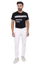 Load image into Gallery viewer, Mid Rise White Denim Jeans