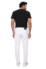Load image into Gallery viewer, Mid Rise White Denim Jeans
