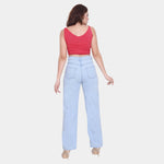 Load image into Gallery viewer, High Waist Straight Fit Jeans