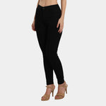 Load image into Gallery viewer, High Waist Skinny Jeans Black