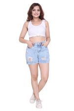 Load image into Gallery viewer, Denim Hot Shorts