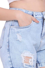 Load image into Gallery viewer, Denim Hot Shorts