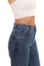 Load image into Gallery viewer, High Waist Wide Leg Jeans