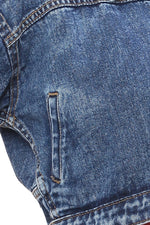 Load image into Gallery viewer, Denim Crop Jacket