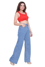 Load image into Gallery viewer, High Waist Wide Leg Jeans